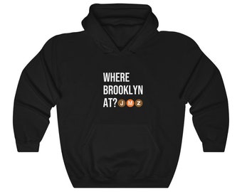 Where Brooklyn At JMZ NYC Subway Train Hoodie
