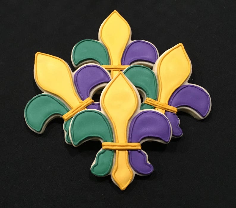 Fleur de Lis Sugar Cookies Etsy