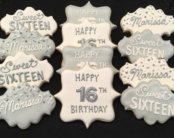 👜The Sweetest LV 16th Birthday - So Sweet Cookie Company