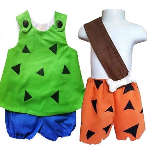 Pebbles and Bamm Bamm Halloween Costumes