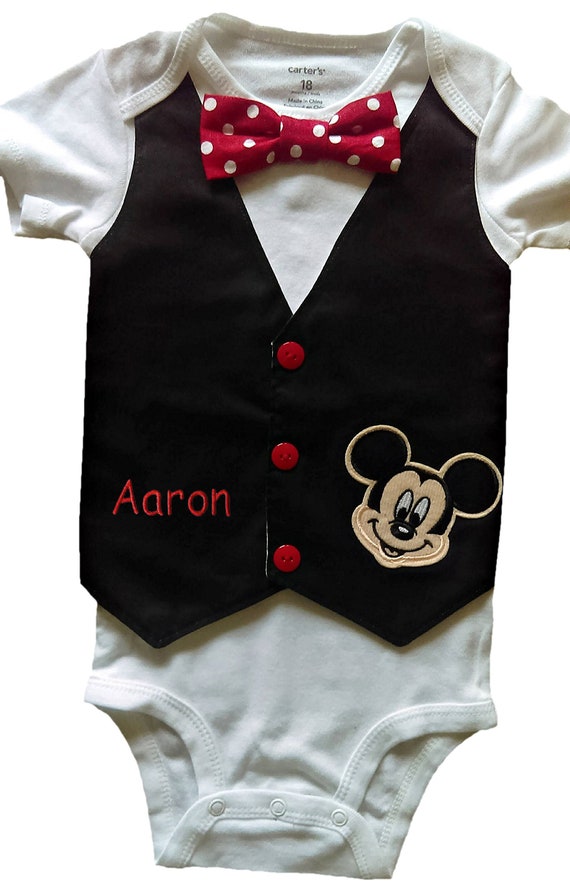 1st birthday vest boy