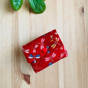 Japanischer Druck / Mini Geldbörse / Brieftasche / Kartenhalter / unisex Geldbörse / minimalistische Geldbörse