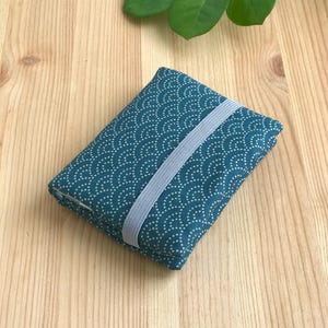 Mini portefeuille/portefeuille de poche/porte-cartes/tissu japonais/portefeuille pour homme/portefeuille unisexe