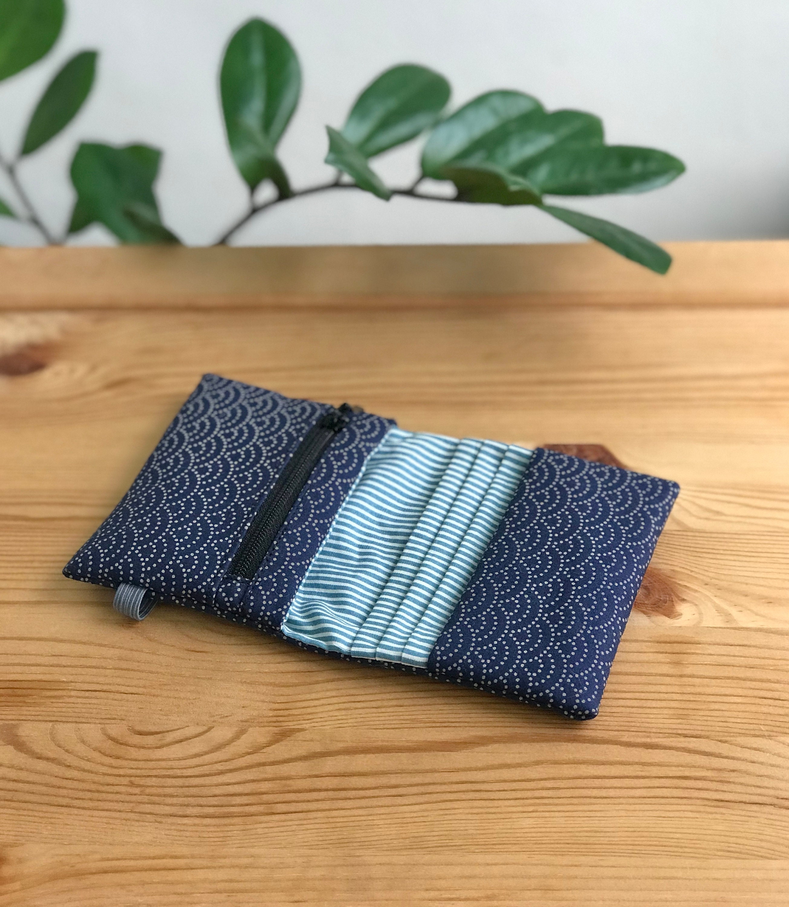 眼帯に住みたいページ Minimalist Wallet / Pocket Wallet/ Card Holder/ Japanese