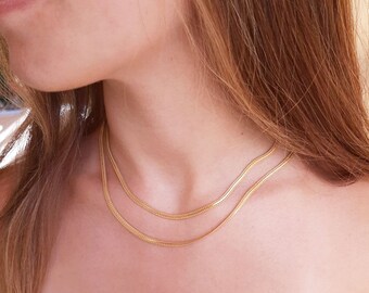 Numbering ♥ #5748 Flat Snake Chain Necklace il_1080xN.3495914320_55lj.jpg