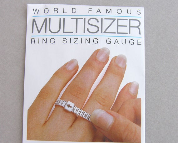 Multi-size Ring Sizing Gauge
