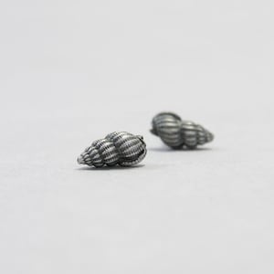 Sea shell earrings, beach studs, Sterling Silver, Summer shell earrings, Nature Jewellery, Surfer earrings, Beach Wedding, Bridesmaids gift