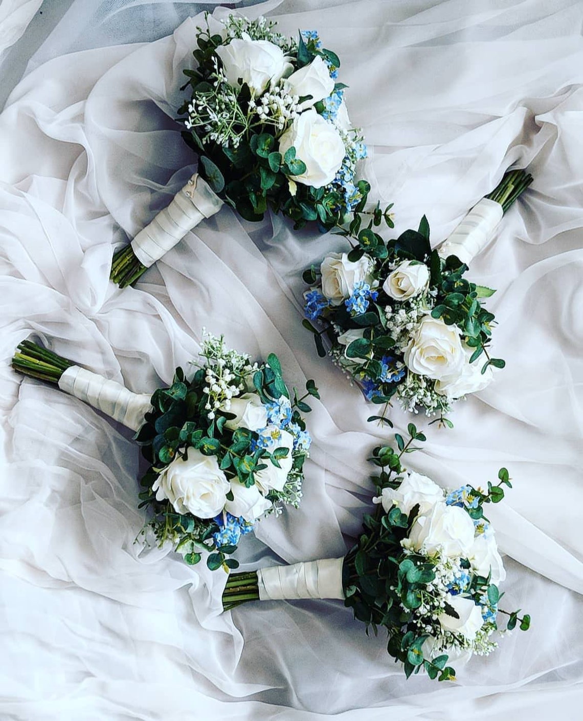 Me Not Wedding Bridal Bouquet Bridesmaids Bouquets Etsy UK