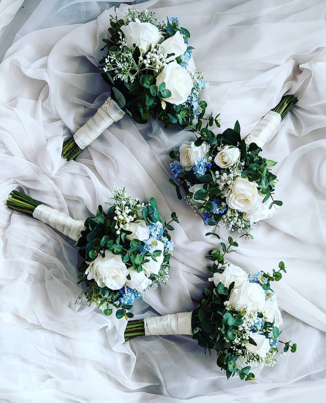 me not wedding bridal bouquet bridesmaids bouquets Etsy