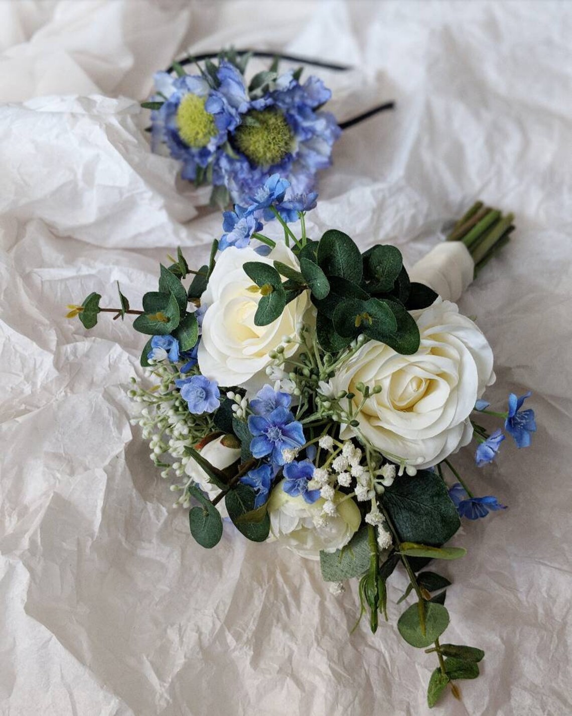 Me Not Wedding Bridal Bouquet Bridesmaids Bouquets Etsy UK