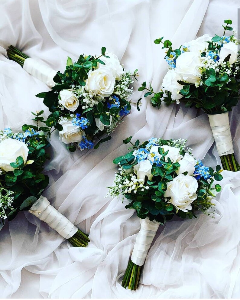 me not wedding bridal bouquet bridesmaids bouquets Etsy