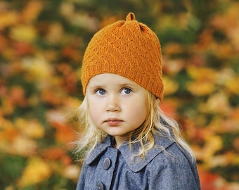 Knit baby toddler hat beanie for girl boy spring fall winter outfit