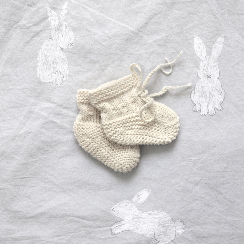 Knitted Baby Shoes - Etsy