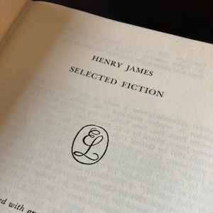 Henry James, Selected Fiction, 1953 Hardcover Edition