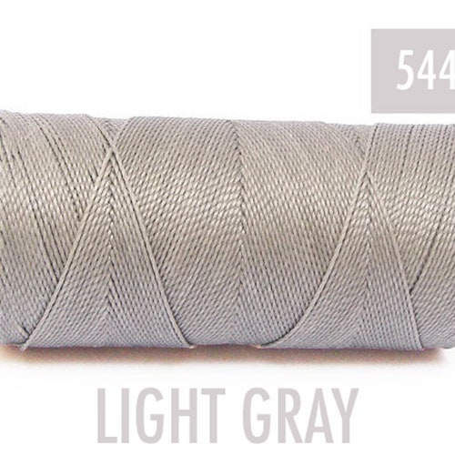 Waxed Cord Macrame Cord Waxed Polyester Thread Set of 5 Etsy