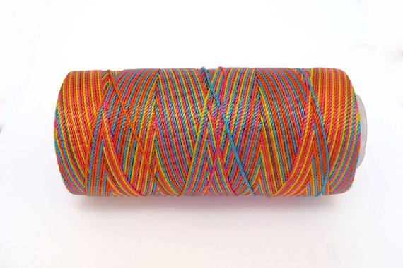 Multicolor de hilo de Nylon verano no encerado o - Etsy España