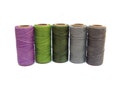 Linhasita waxed polyester cord set FAIRY - 1mm 2-ply twisted macrame string product logo