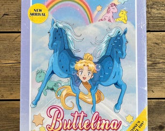 Buttelina Cursed Anime Art Print - Size 21 cm x 26 cm