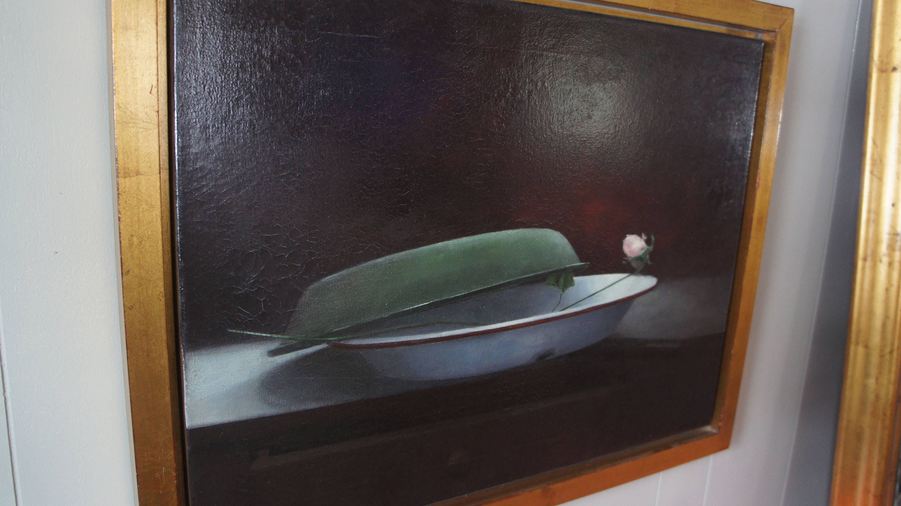 2 OiL Paintings Tempera Grassa SCOTT James OWLES Artist / Etsy