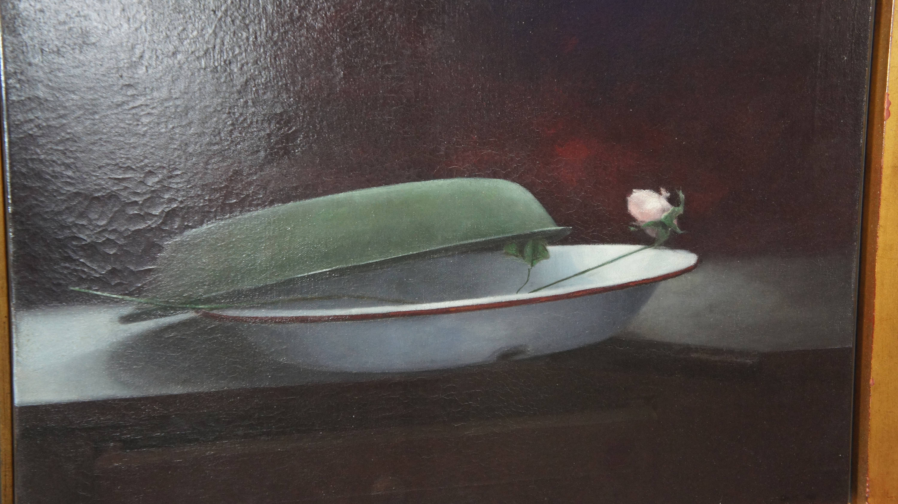 2 Oil Paintings Tempera Grassa SCOTT James OWLES Artist / Title