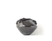 Vintage Mata Ortiz Pottery, Black Jar, Pueblo Ceramics