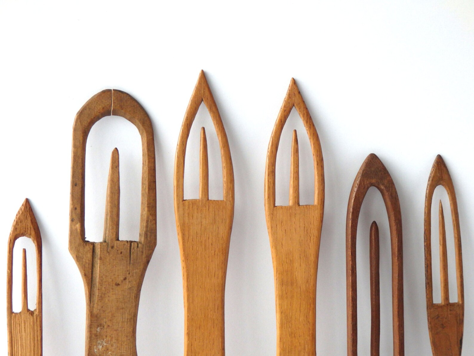 Vintage Fishing Net Mending Shuttle Repair Old Fishing Tools Etsy