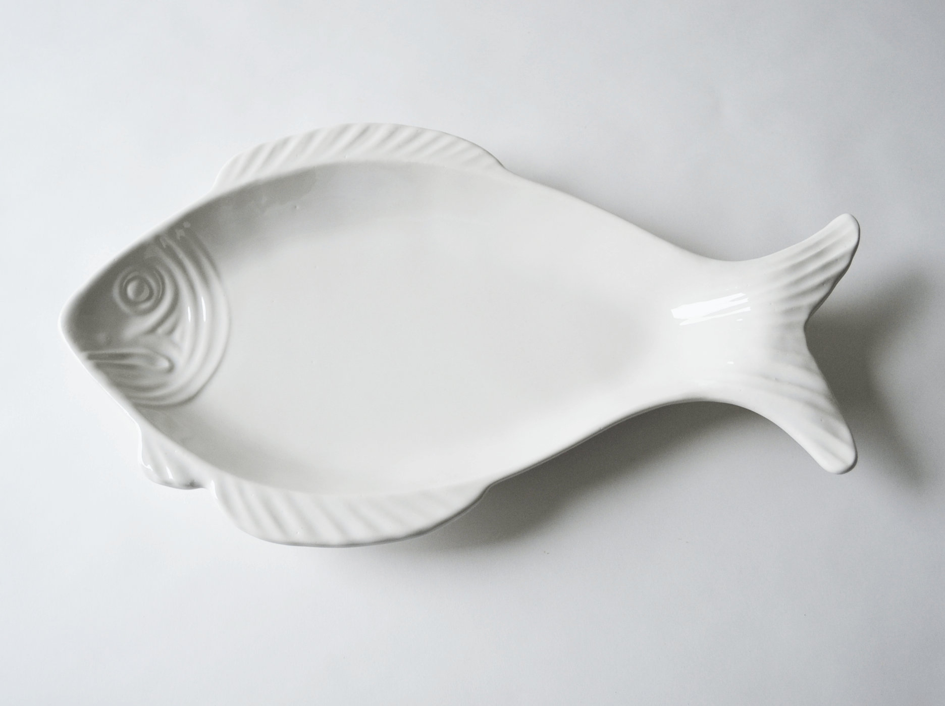 Vintage Fish Platter California Pottery USA Etsy