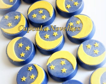 Twinkle Twinkle Little Star Birthday Party Baby Shower Chocolate covered Oreos Cookies Party Favor Classroom Treats Nursery Rhymes Baby Idea