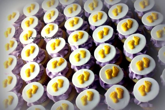 baby sprinkle cupcakes