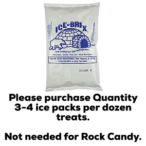 Reusable Ice Pack - Add on for Chocolate-based items - Highly Recommended for Warm Temperatures!