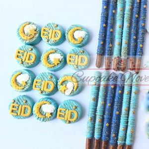 Gourmet Stuffed Dates Eid Dates Eid Party Favors Ramadan Eid Chocolate Eid Desserts Package Eid Decorations Eid Gift for Kids Eid Mubarak image 5