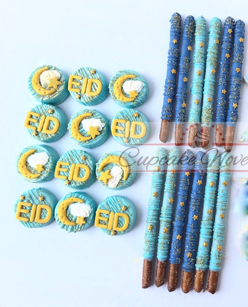 Gourmet Stuffed Dates Eid Dates Eid Party Favors Ramadan Eid Chocolate Eid Desserts Package Eid Decorations Eid Gift for Kids Eid Mubarak image 5