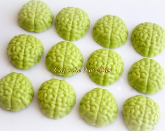 Mad Scientist Genius Birthday Lime Green Chocolate Brains Shaped Oreos Cookies Teacher Appreciation Gifts Classroom Treats Edible Gifts