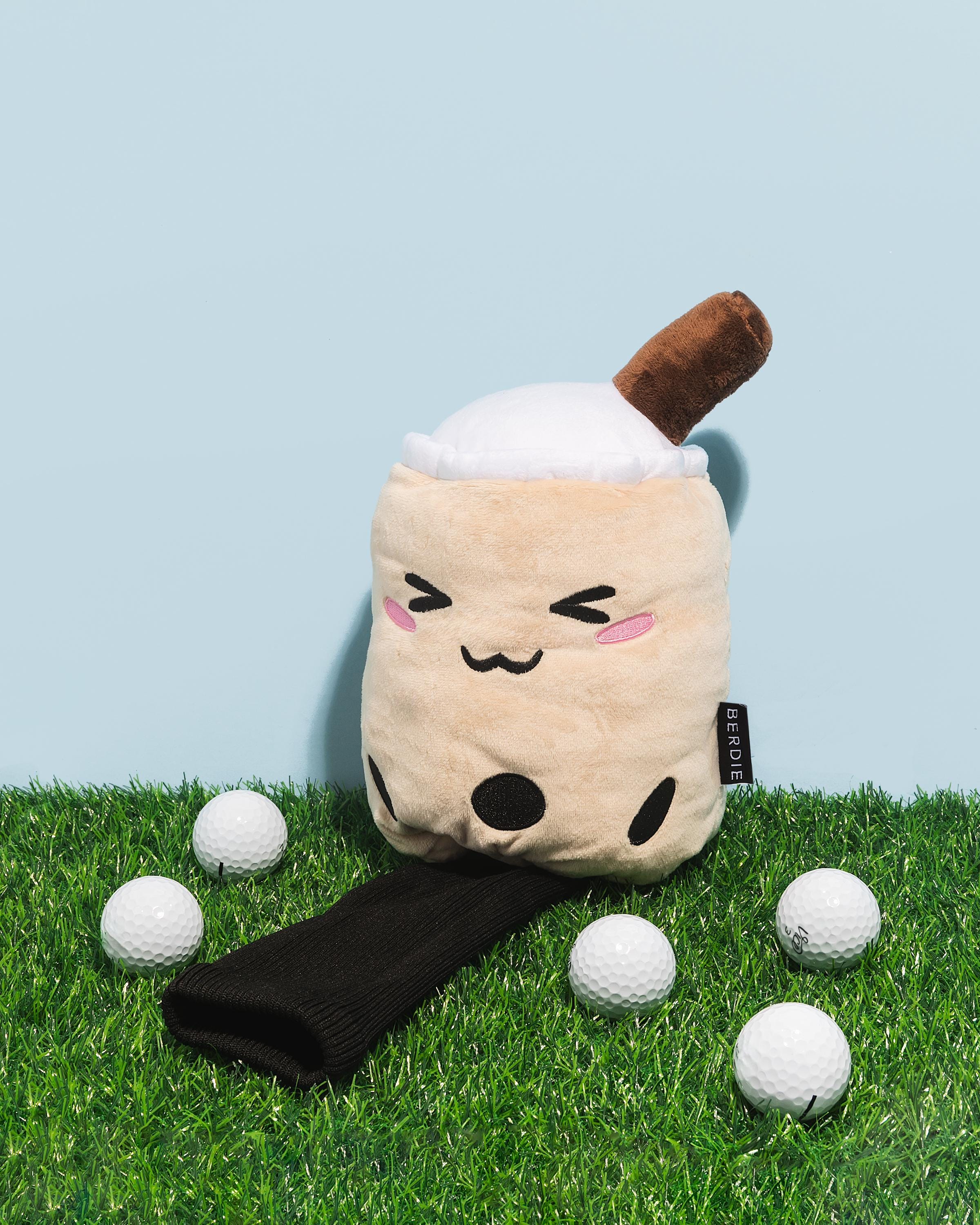 Berdie Original Bubble Tea Golf Driver Cover | Milk Tea - Etsy