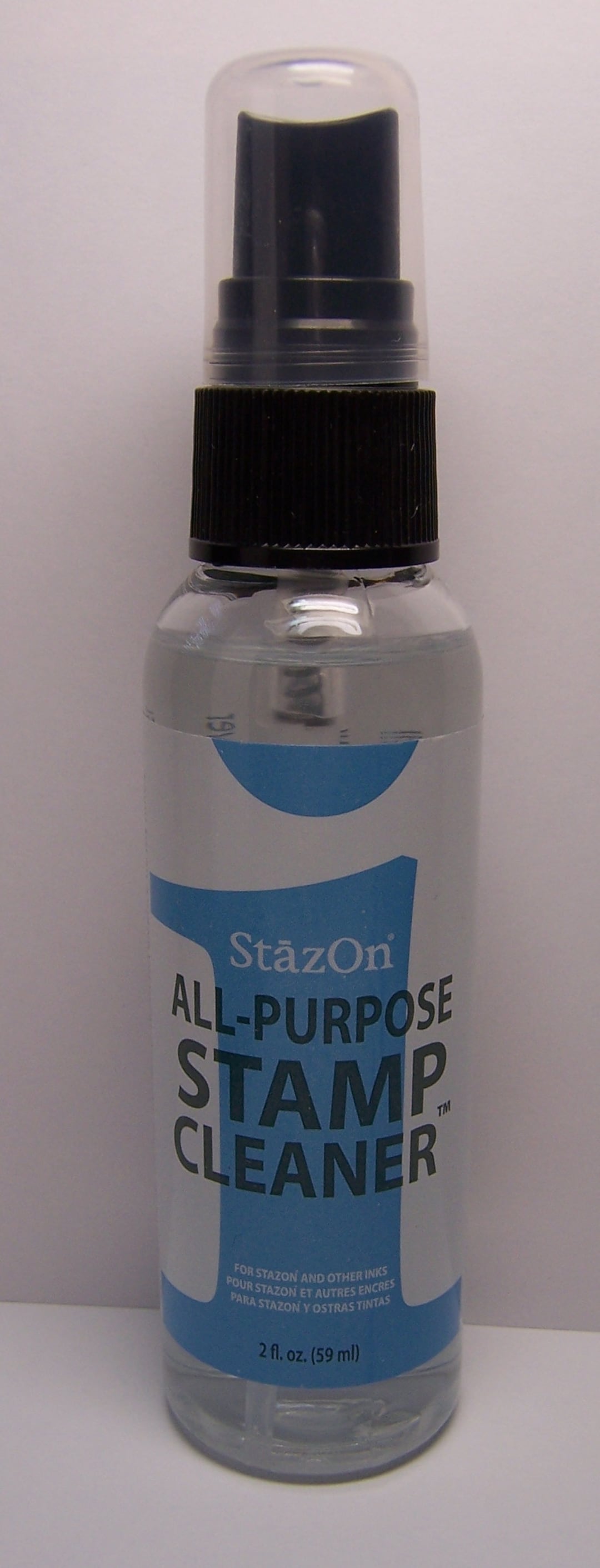 Stazon Allpurpose Stamp Cleaner 2oz Spray Bottle Clean All Etsy