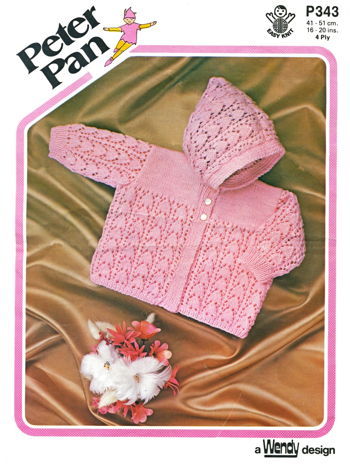 Vintage Baby Knitting Pattern Little Girl's Lacy Etsy UK