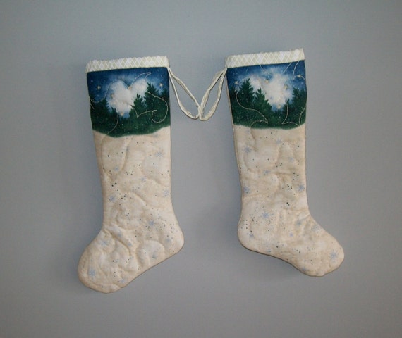 Smaller Reversible Girls And Flowers Christmas Stocking Home Decor Ornaments Accents Safarni Org