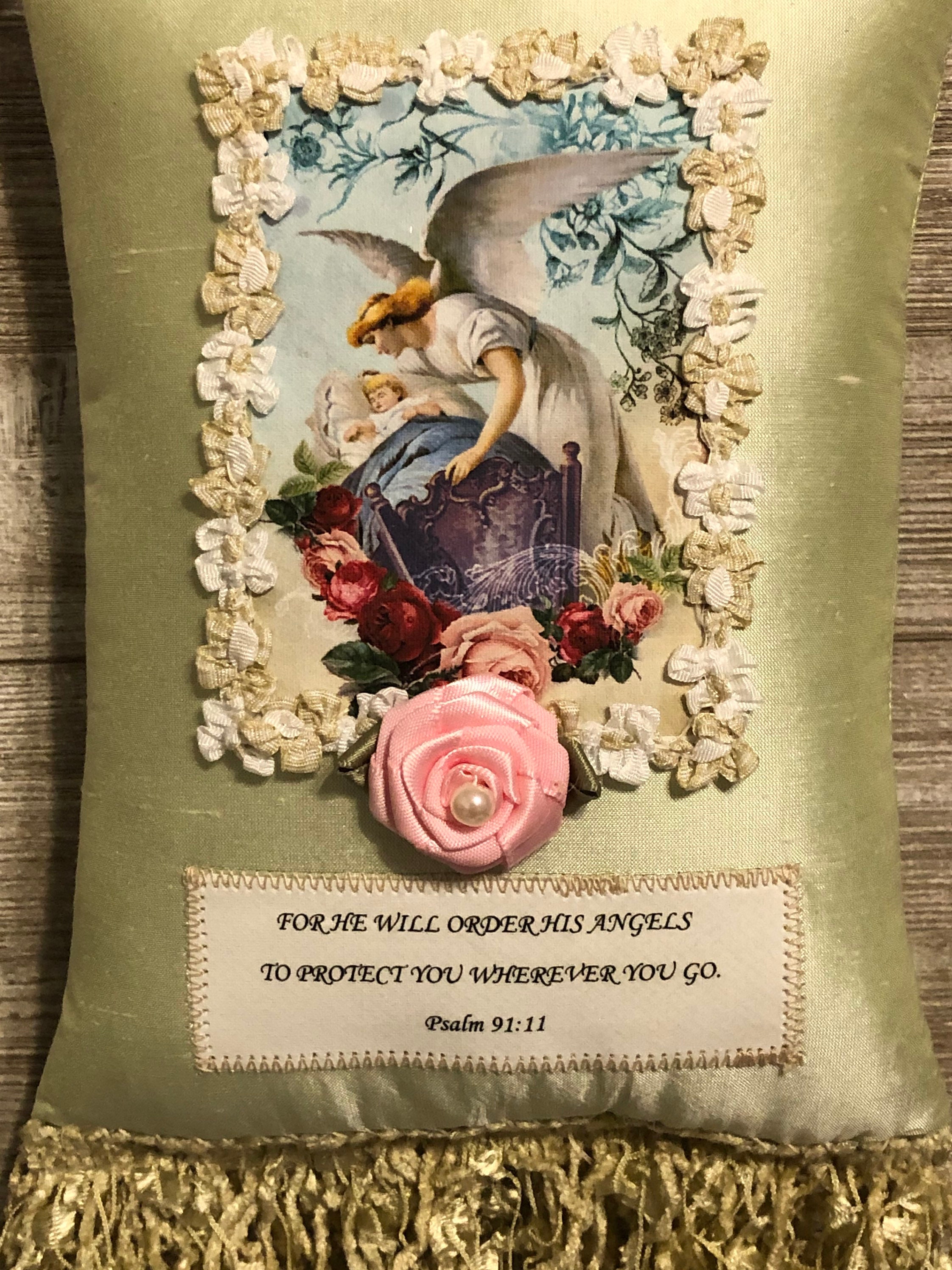Guardian Angel Scented Hanging Sachet/baby Gift/baby Shower Etsy UK