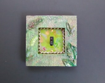 Forest Leaves, Decorative Wall Plate/ Light Switch Cover
