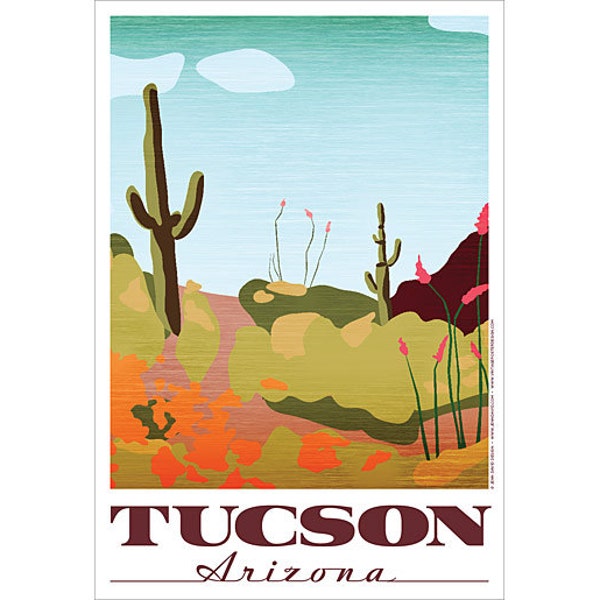 Tucson, Arizona Poster
