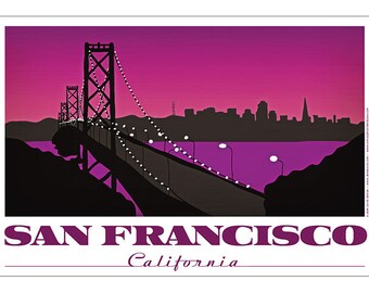 San Francisco Skyline Poster