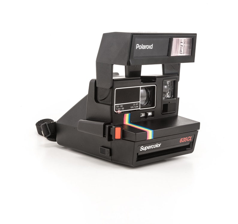 Polaroid 600 Supercolor 635CL Instant Camera Black Body | Etsy