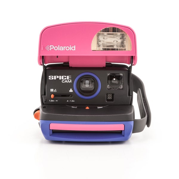 Polaroid SPICE Cam (Spice Girls) - Film Tested and Working Polaroid 600 Camera