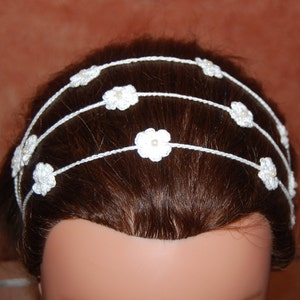 Crochet Flower Headband