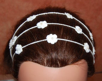 Crochet Flower Headband