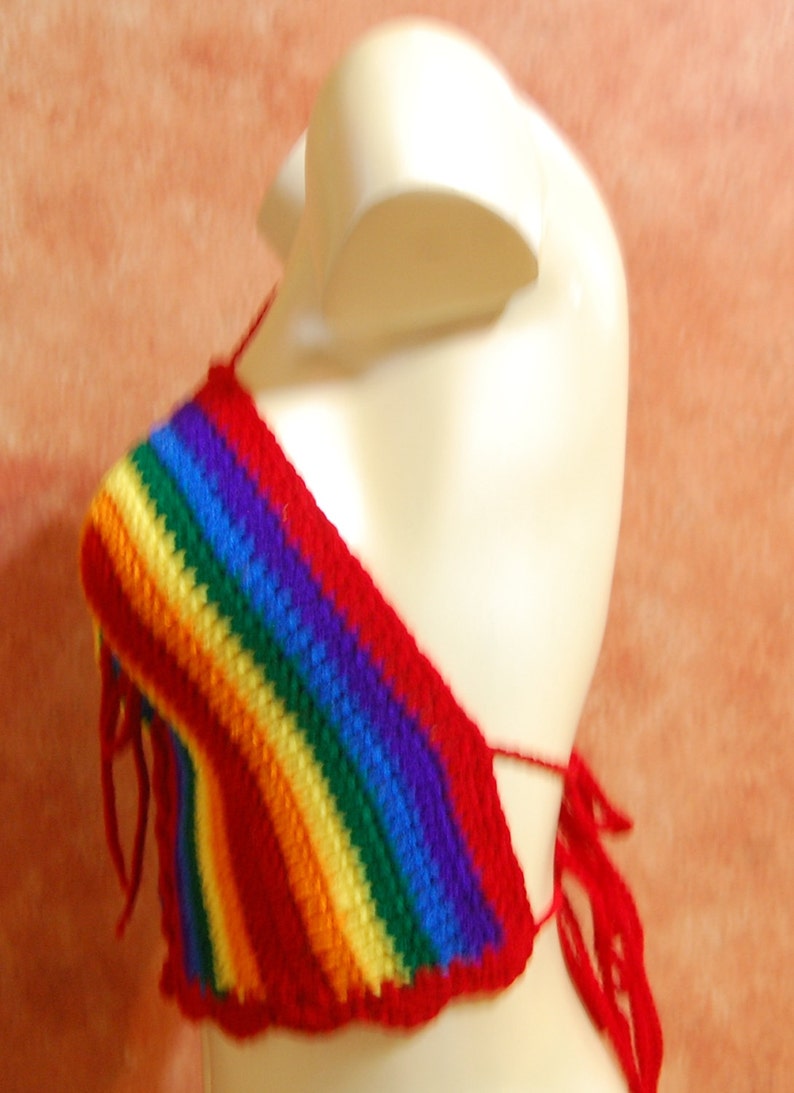 Crochet Pride Festival Top | Etsy