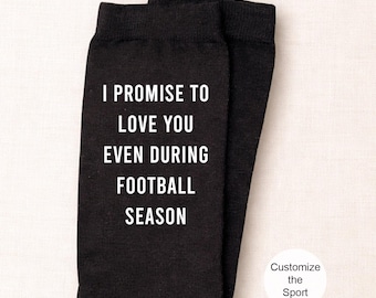 Sports Groom Socks Funny Wedding Gift for Football Soccer Baseball Hockey Basketball Sports Fan
