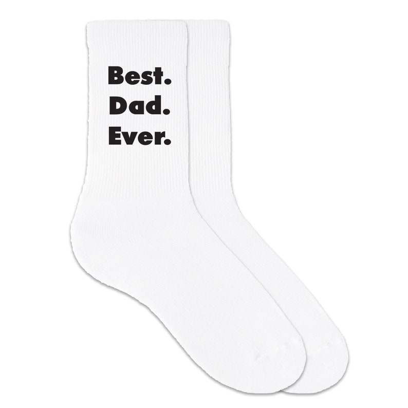 Novelty Crew Socks for Dad for Fun Father's Day Gift Etsy