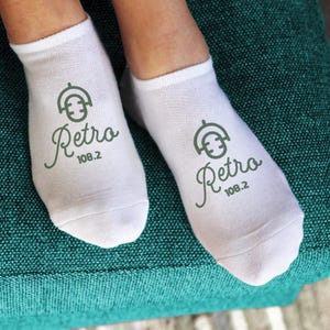 Custom Printed No Show Socks: Personalized Design Socks for Women