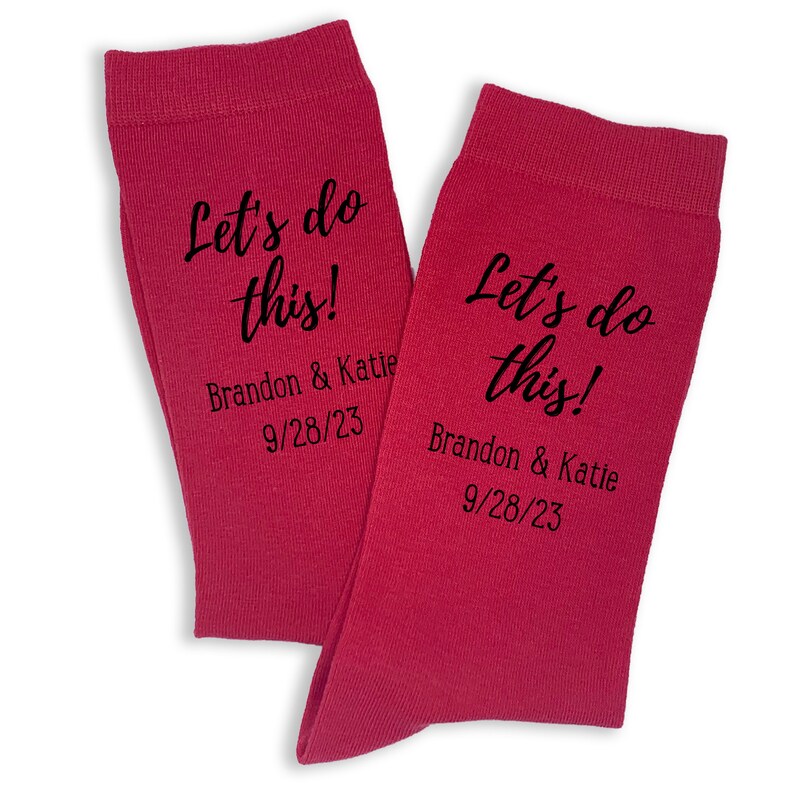 Personalized Groom Socks Custom Wedding Socks for the Groom Etsy